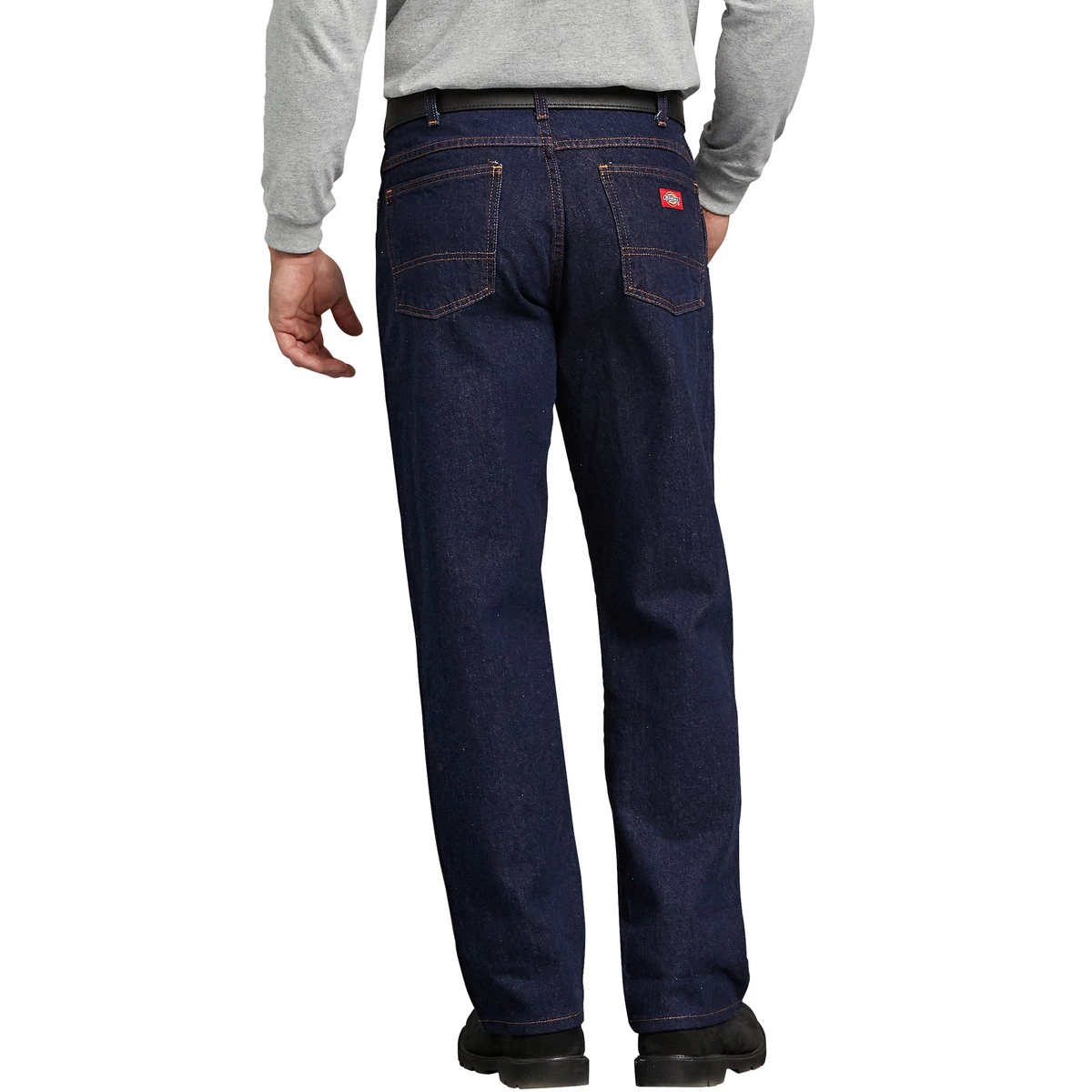 Dickies Men's Regular Straight Fit 5-Pocket Denim Jean 2 Dickies Men's Regular Straight Fit 5-Pocket Denim Jean - Image 2