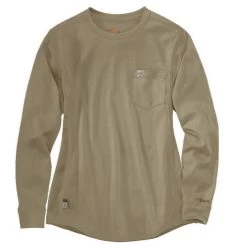 Carhartt Women's Flame-Resistant FORCE® Cotton Long-Sleeve Crewneck T-Shirt 5 Carhartt Women's Flame-Resistant FORCE® Cotton Long-Sleeve Crewneck T-Shirt -Clothing & Footwear Sales sftp a s assets20200502000000166