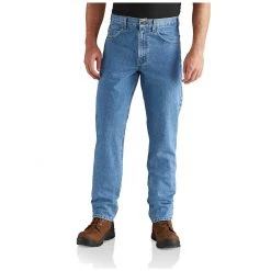 Carhartt Men's Straight Fit Heavyweight 5-Pocket Tapered Jean