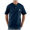 Carhartt Men's Loose Fit Heavyweight Short-Sleeve Pocket Henley T-Shirt