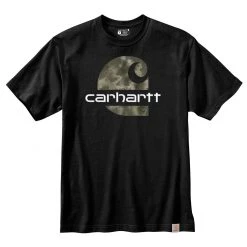 Carhartt Men's Loose Fit Heavyweight Short-Sleeve Camo C Graphic T-Shirt