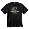 Carhartt Men's Loose Fit Heavyweight Short-Sleeve Camo Carhartt C Graphic T-Shirt