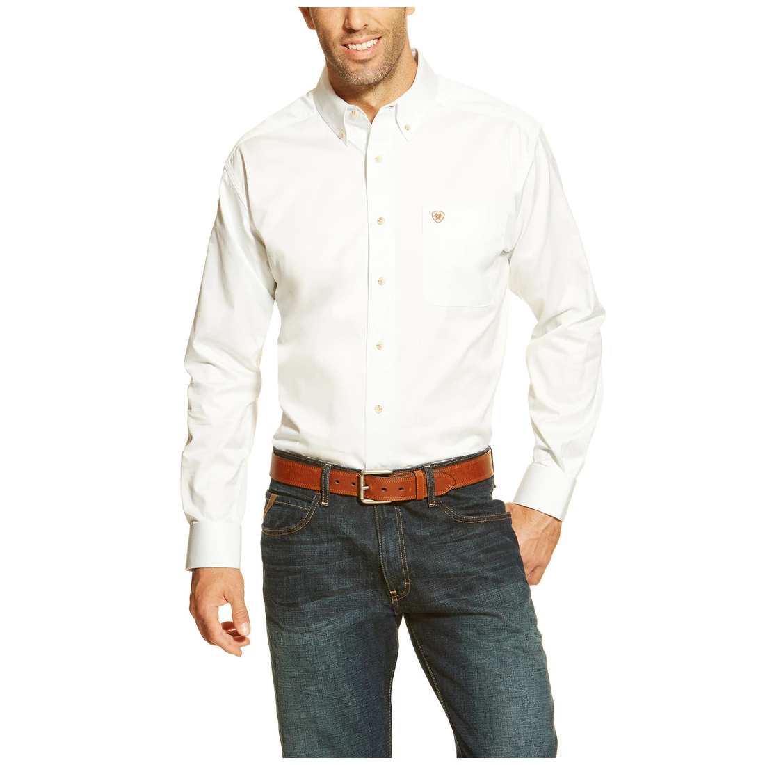 Ariat Men's Solid Twill Classic Shirt 1 Ariat Men's Solid Twill Classic Shirt