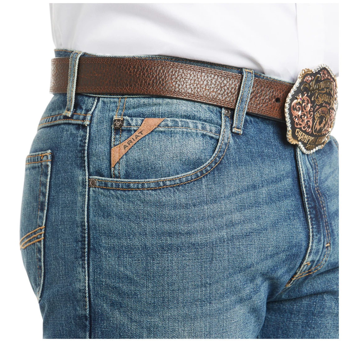 Ariat Men's M2 Relaxed Legacy Boot Jean 3 Ariat Men's M2 Relaxed Legacy Boot Jean - Image 3