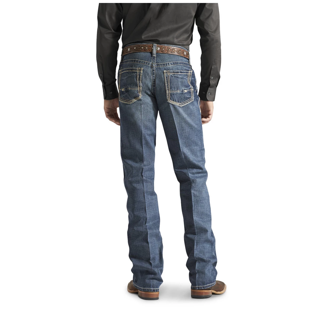 Ariat Men's M4 Low Rise Boundary Boot Cut Jean 2 Ariat Men's M4 Low Rise Boundary Boot Cut Jean - Image 2