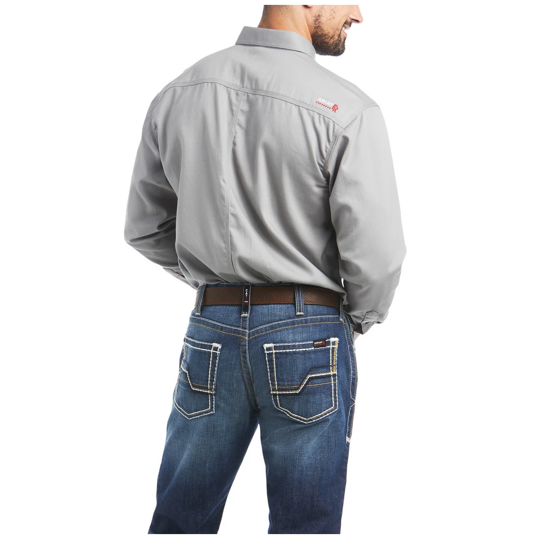 Ariat Men's FR Solid Work Shirt 2 Ariat Men's FR Solid Work Shirt - Image 2