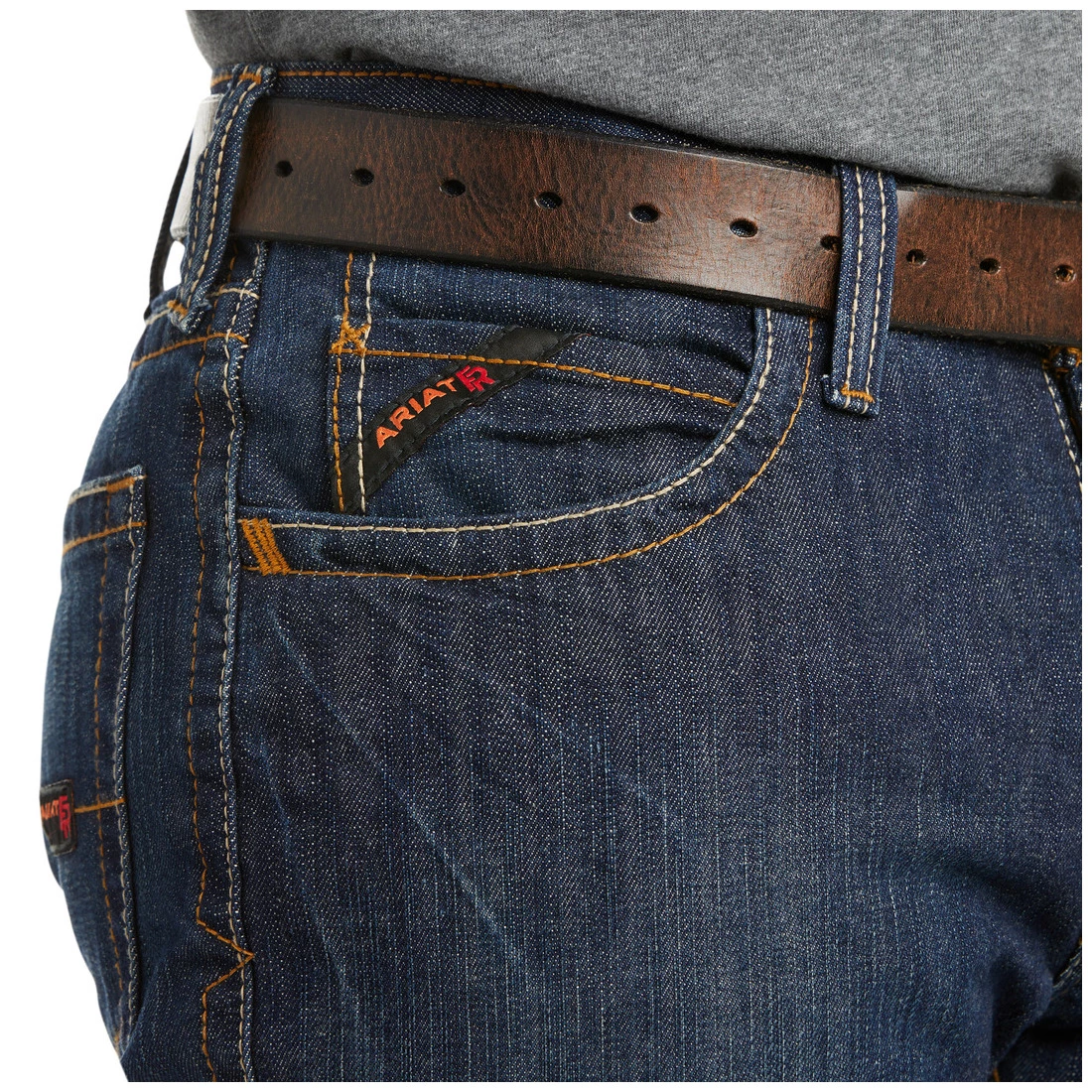 Ariat Men's FR M4 Low Rise Basic Boot Cut Jean 4 Ariat Men's FR M4 Low Rise Basic Boot Cut Jean - Image 4