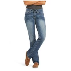 Ariat Women's R.e.a.l. Straight Icon Leg Jean