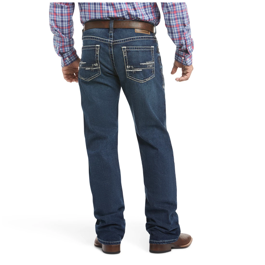 Ariat Men's M4 Low Rise Stretch Adkins Boot Cut Jean 2 Ariat Men's M4 Low Rise Stretch Adkins Boot Cut Jean - Image 2