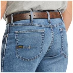 Ariat Men's Rebar M4 Low Rise Dura Stretch Basic Boot Cut Jean -Clothing & Footwear Sales sftp a s assets20210224000000118