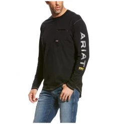 Ariat Men's Rebar Workman Logo T-Shirt