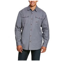 Ariat Men's Rebar Made Tough Dura Stretch Work Shirt