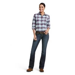 Ariat Women's Rebar Dura Stretch Riveter Boot Cut Jean
