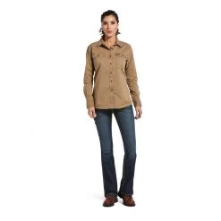 Ariat Women's Rebar Washed Twill Work Shirt -Clothing & Footwear Sales sftp a s assets20210224000000204
