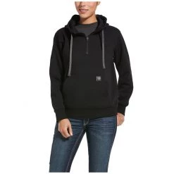 Ariat Women's Rebar Skill Set 1/2 Zip Hoodie