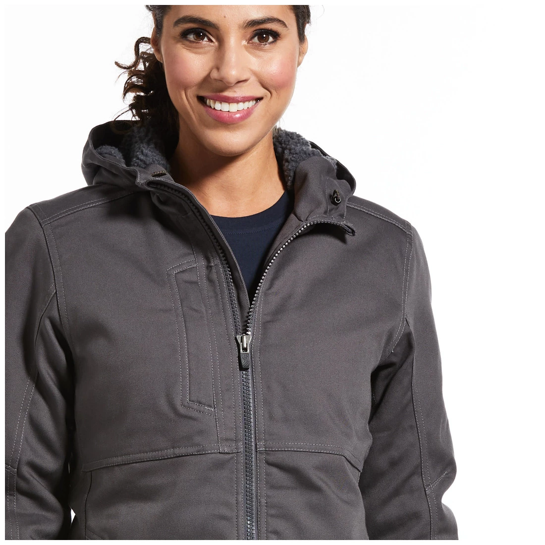 Ariat Women's Rebar Dura Canvas Insulated Jacket 3 Ariat Women's Rebar Dura Canvas Insulated Jacket - Image 3