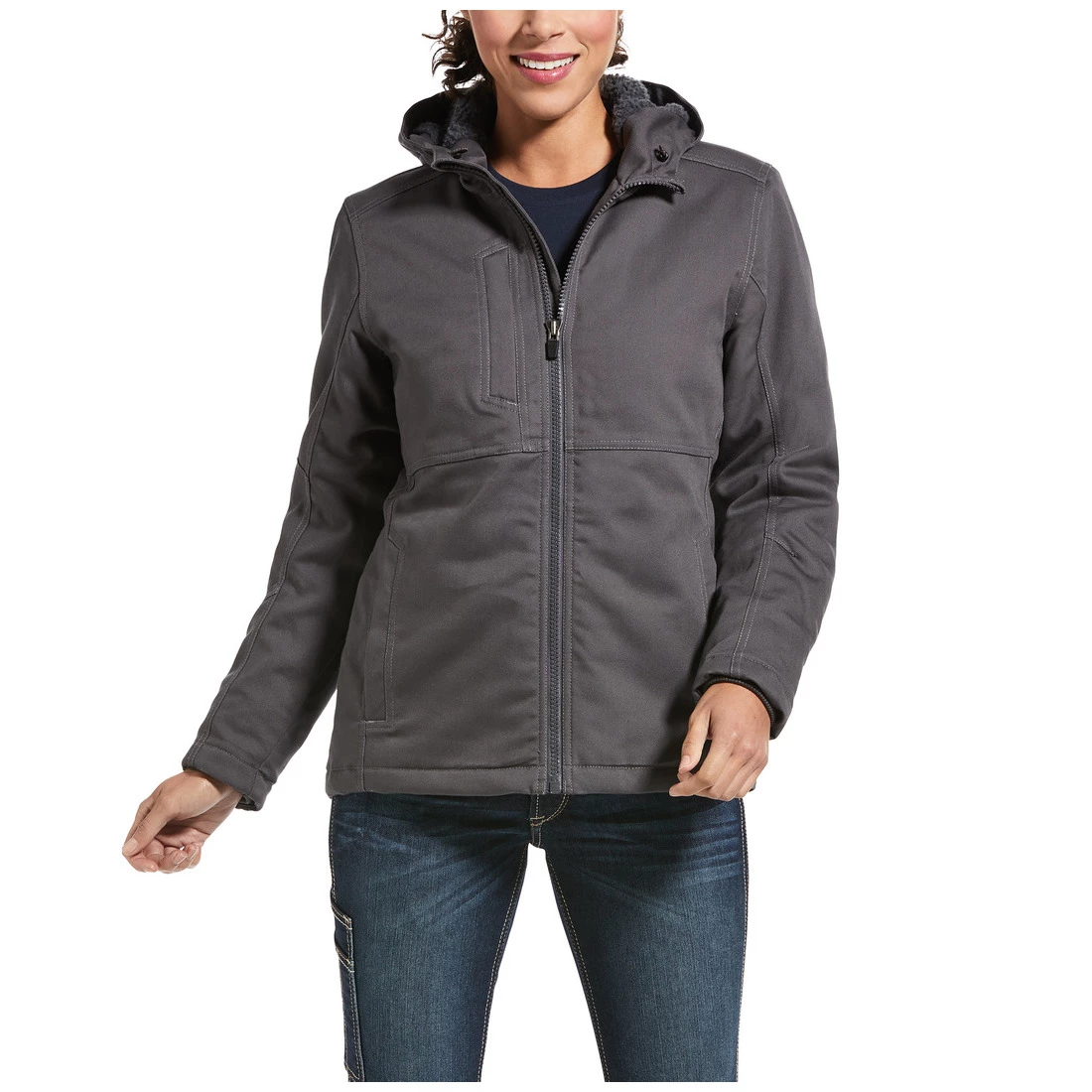 Ariat Women's Rebar Dura Canvas Insulated Jacket 1 Ariat Women's Rebar Dura Canvas Insulated Jacket