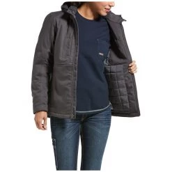 Ariat Women's Rebar Dura Canvas Insulated Jacket 9 Ariat Women's Rebar Dura Canvas Insulated Jacket -Clothing & Footwear Sales sftp a s assets20210224000000225