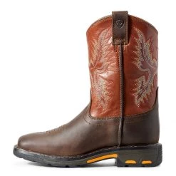 Ariat Kid's WorkHog Wide Square Toe Boot