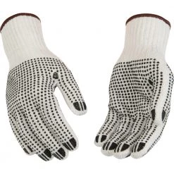 Kinco Men's String Knit with PVC Dots