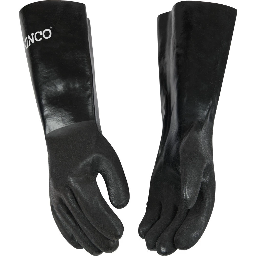 Kinco Men's 18" Sandy Finish PVC Gauntlet 1 Kinco Men's 18" Sandy Finish PVC Gauntlet