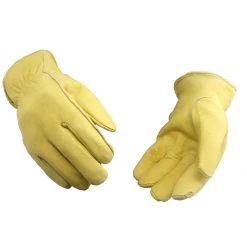 Kinco Men's Lined Grain Deerskin Driver