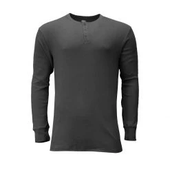 Polar King Men's Long Sleeve Thermal Henley