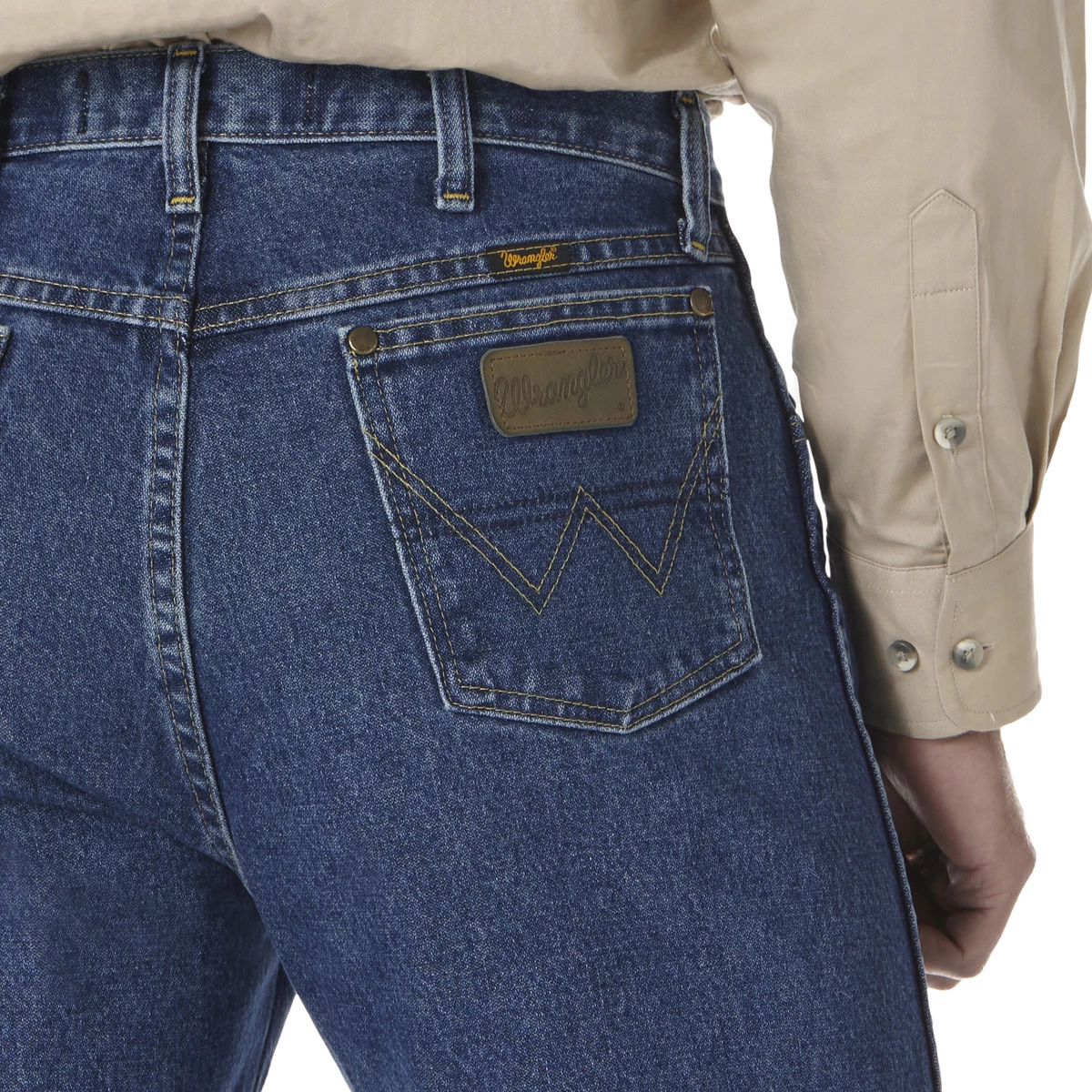 Wrangler Men's George Striat Original Fit Jean 3 Wrangler Men's George Striat Original Fit Jean - Image 3