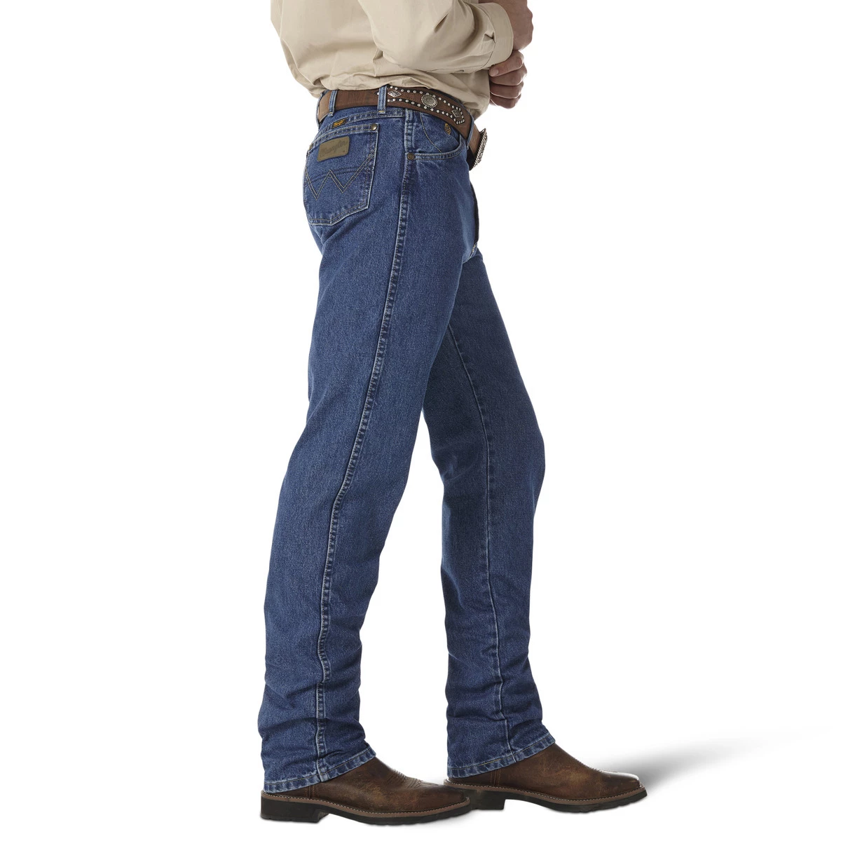 Wrangler Men's George Striat Original Fit Jean 5 Wrangler Men's George Striat Original Fit Jean - Image 5