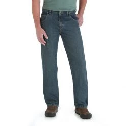 Wrangler Men's Rugged Wear Relaxed Fit Straight Leg Jeans