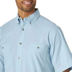 Wrangler Men's Rugged Wear Short Sleeve Shirt -Clothing & Footwear Sales sftp a s assets20210921000000232