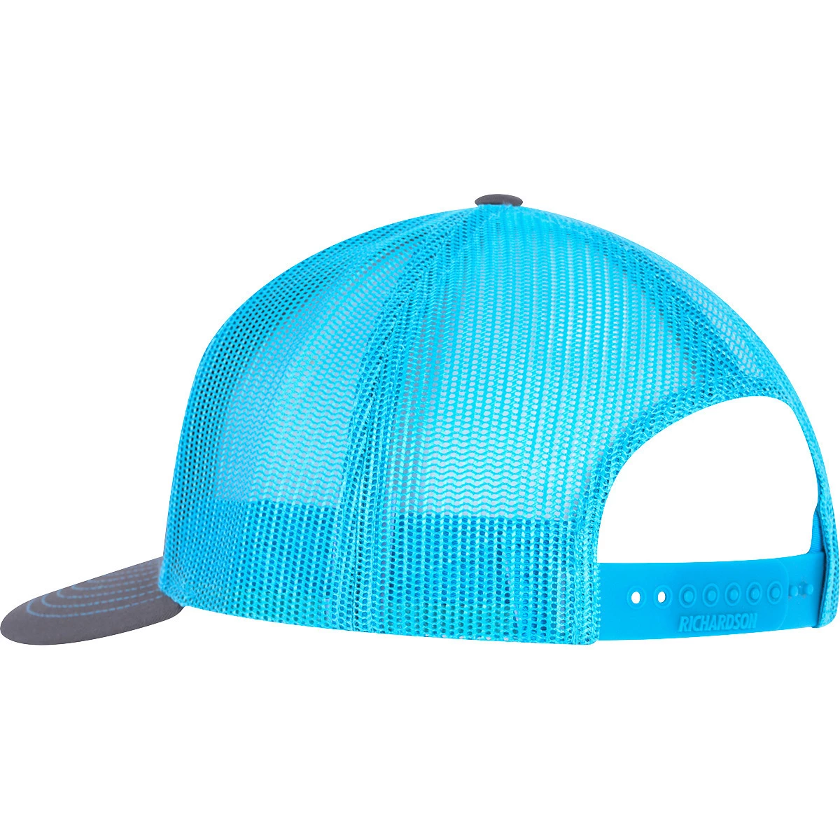 Rattler Rope Snapback Ball Cap, CAPRR1, Charcoal / Neon Blue, Medium / Large 2 Rattler Rope Snapback Ball Cap, CAPRR1, Charcoal / Neon Blue, Medium / Large - Image 2