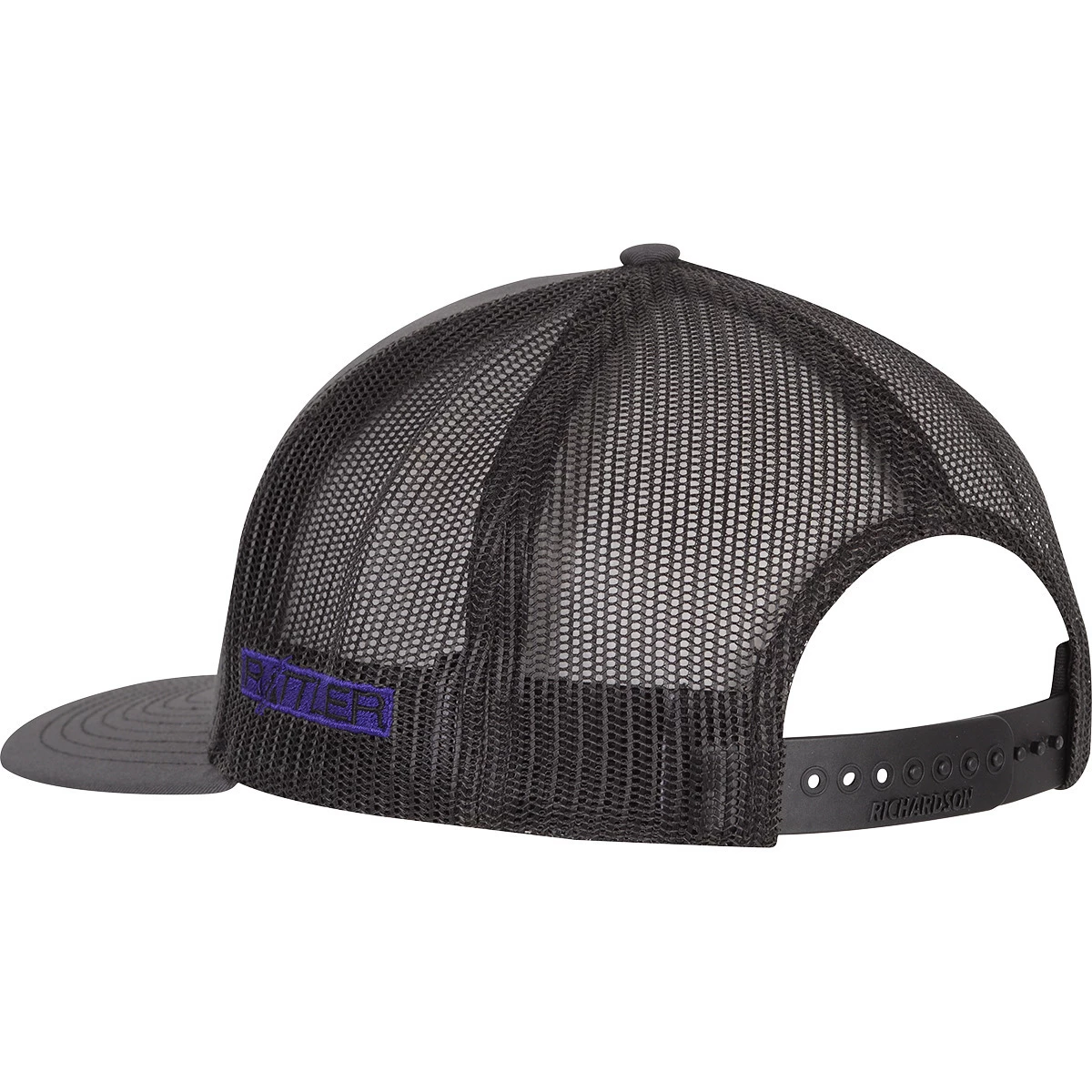 Rattler Rope Snapback Ball Cap, CAPRR9, Charcoal / Black, Medium / Large 2 Rattler Rope Snapback Ball Cap, CAPRR9, Charcoal / Black, Medium / Large - Image 2