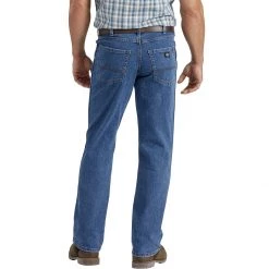 Dickies Men's FLEX Active Waist 5-Pocket Relaxed Fit Jeans -Clothing & Footwear Sales sftp a s assets20220218000000005