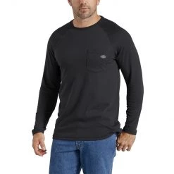Dickies Men's Cooling Temp-iQ Performance Long Sleeve T-Shirt