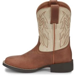 Justin Boy's Canter Junior Whiskey Western Boot -Clothing & Footwear Sales sftp a s assets20220330000000102