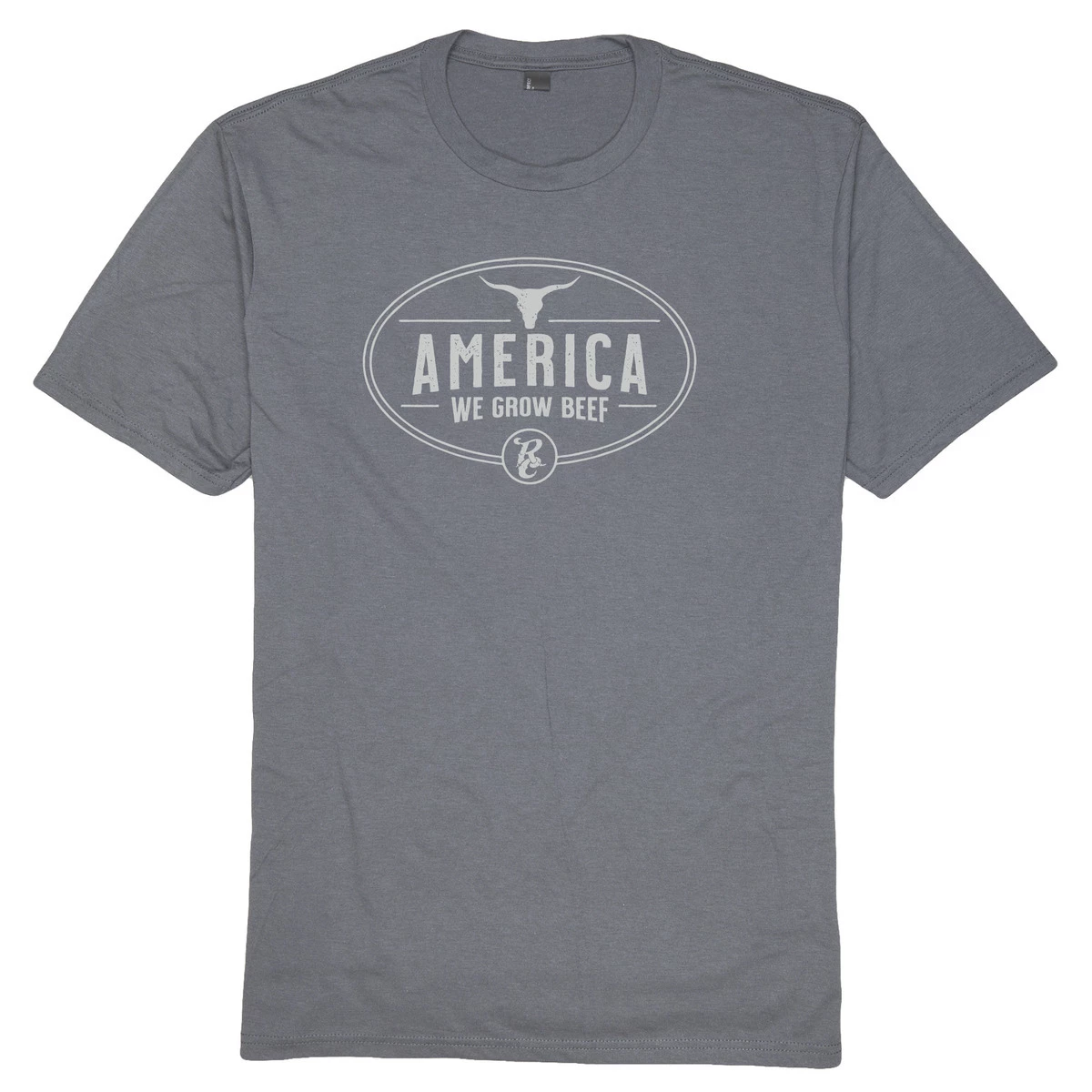 Rural Cloth We Grow Beef T-Shirt, 1100307-07, Charcoal, Medium 1 Rural Cloth We Grow Beef T-Shirt, 1100307-07, Charcoal, Medium