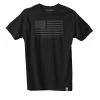 Rural Cloth Black Out Flag T-Shirt, 110011201, Black, Medium
