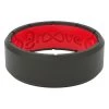 Groove Life Edge Black / Red, R7-001-10, Ring Size 10