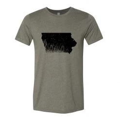 Homeplace Apparel Men's Iowa Prairie Short Sleeve T-Shirt