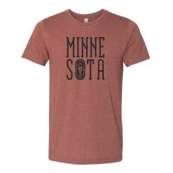 Homeplace Apparel Men's Minnesota Fishing "O" Short Sleeve T-Shirt