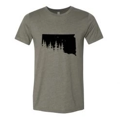 Homeplace Apparel Men's South Dakota Forest Short Sleeve T-Shirt