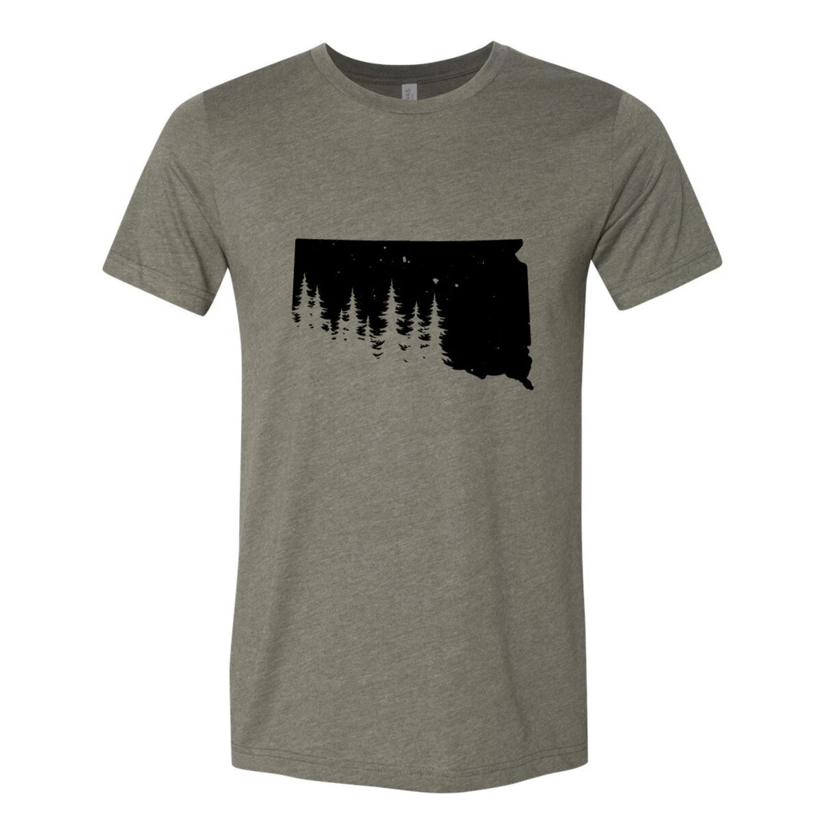 Homeplace Apparel Men's South Dakota Forest Short Sleeve T-Shirt 1 Homeplace Apparel Men's South Dakota Forest Short Sleeve T-Shirt