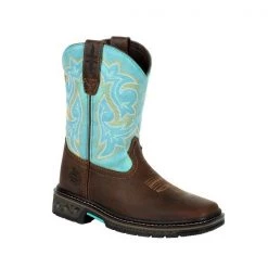 Clothing & Footwear Sales 28 Georgia Boot Carbo-Tec LT Big Kids Pull-On Boot