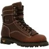 Georgia Boot Women's AMP LT Logger Waterproof Low Heel Logger Boot
